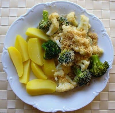 Kohlrabi und Broccoliroeschen