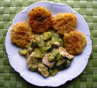 Putengeschnetzeltes mit Roesti